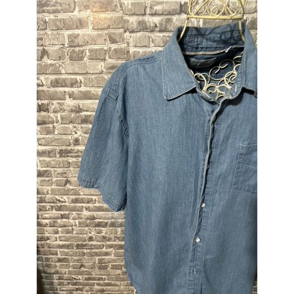 Paper Denim and Cloth Denim Button down top - Picture 2 of 3